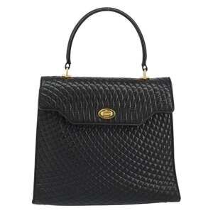 Bally Leather Handbag Black